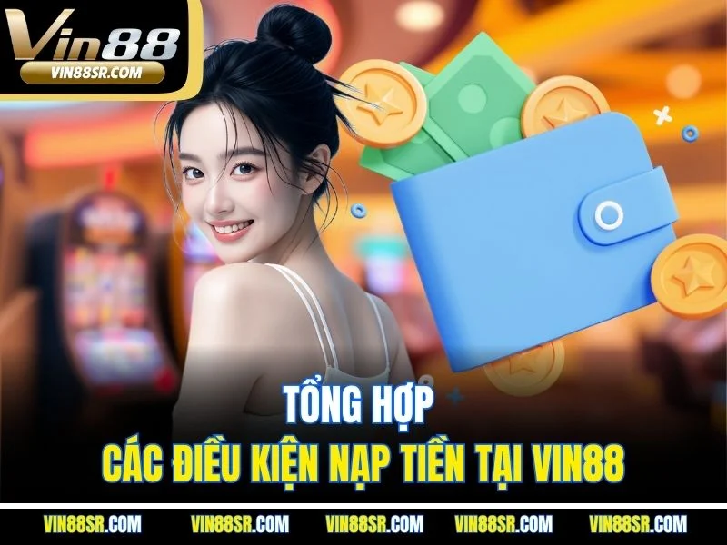 Tổng hợp các điều kiện nạp tiền tại Vin88